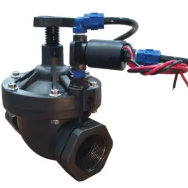 V�lvula El�trica Solenoide NORMAL ABERTA 2 POL Com Controle de Fluxo