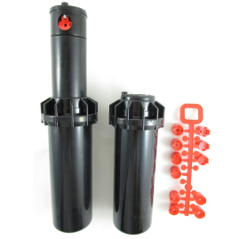 Aspersor escamotevel Rotor RPS75 raio de 7 a 15 metros irrigao