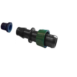 Conector inicial com trava para mangueira de 16mm mais anel de vedao
