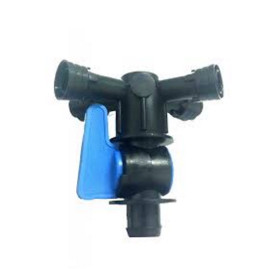 Registro inicial 20mm com 4 sadas para mangueira 16mm