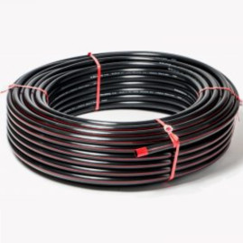 Tubo PEBD mangueira Virgem Dimetro 25mm 3/4 pol 50m PN40