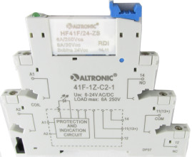Rel� de Interface 24 V para automa��o de irriga��o
