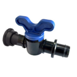 Conector inicial com registro anel liso para mangueira 16mm