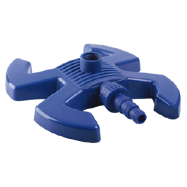 Base para aspersor de jardim com adaptador para mangueira