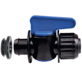 Registro inicial para mangueira PE 3/4 com engate mais anel de vedao 20 mm