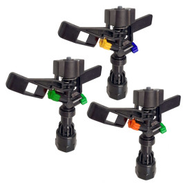Aspersor Para Irrigao Rosca Fmea 3/4 Bocal Duplo Dimetro 22 Metros