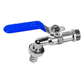 Torneira Esfera Vaz�o Total para Jardim 1/2" x 3/4"