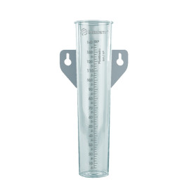 Pluvi�metro com escala de 0 a 140 mm para medir a precipita��o de �gua - chuva