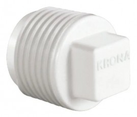 Plug com rosca externa de 1/2 a 1.1/2