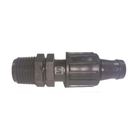 Conector inicial com rosca 1/2 para mangueira gotejadora P1