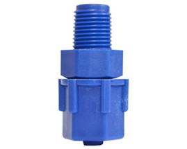 Conector Reto 8mm x 1/8mm para tubo de comando