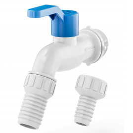 Torneira de Esfera para Jardim ou Tanque em PVC