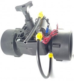 Válvula Elétrica solenoide VHF Tecnidro 3 POL Normal ABERTA com controle de fluxo
