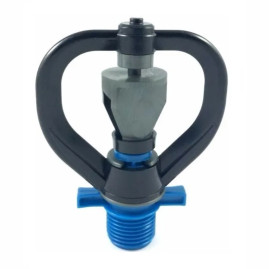 Microaspersor para irrigacao Aquafly Bocal Azul 500 L/h Diametro 12 m duplo giro
