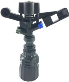 Aspersor Para Irriga��o Rosca F�mea 1 POL Bocal Duplo 1.060 L/h Di�metro 25 Metros