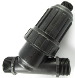 Filtro de tela Inox 3/4 120 mesh com vaz�o de 5.000 L/h para irriga��o