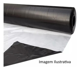 Lona Mulching Cobertura Solo PretoxPreto 1,60x500m