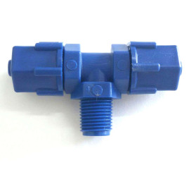 Te 8 x 8 x 1/8 mm para tubo de comando