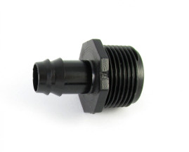 Conector inicial dentado com rosca 1/2 para mangueira de 13,9mm interno