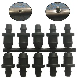 Tamp�o universal 4,5 e 6 mm para tampar furos em mangueira PE cont�m 10 pe�as