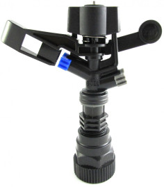 Aspersor Para Irrigao Rosca Fmea 3/4 Bocal Duplo 1.060 L/h Dimetro 25 Metros